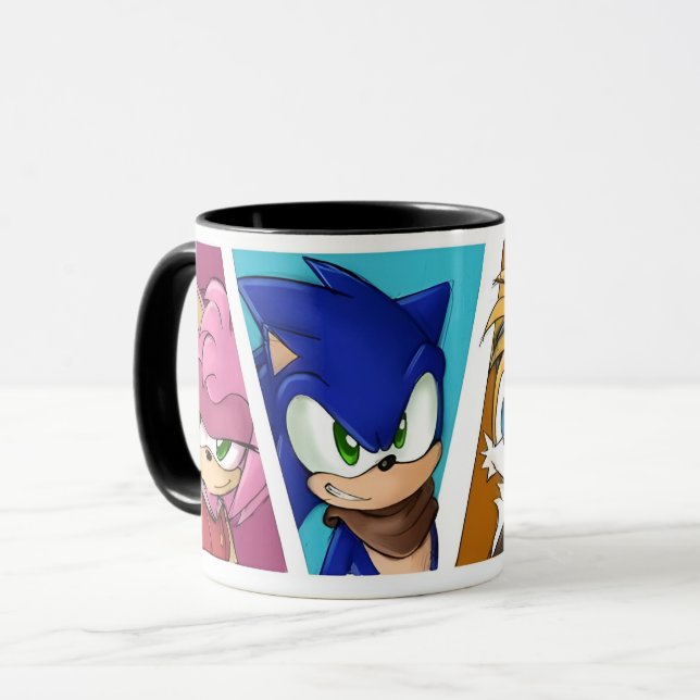 Mug Sonic (Devant gauche)