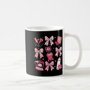 Mug Sonographe à noeud papillon Coquette Saint-Valenti