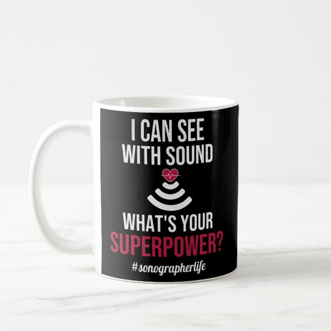 Mug Sonographie Sonographie Étudiante Songraphe (Gauche)