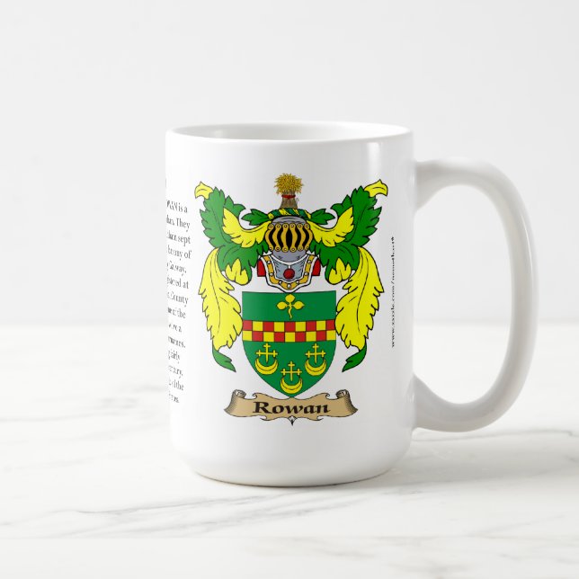 Mug Sorbe, l'origine, la signification et la crête (Droite)