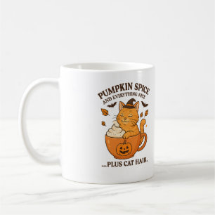 Mug Sorcière de chat gingembre - Joli design d'Hallowe