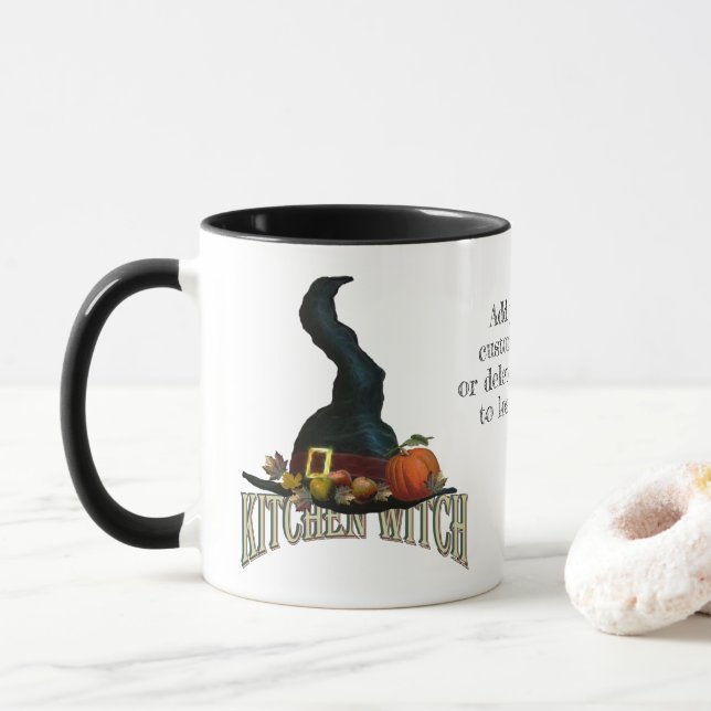 Mug Sorcière de cuisine (Avec donut)