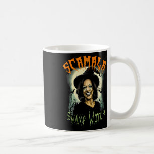 Mug Sorcière de marais de scamala drôle Anti Kamala Ha
