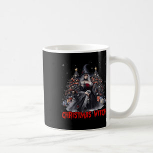 Mug Sorcière de Noël Occulte Goth Witchy Femmes esthét