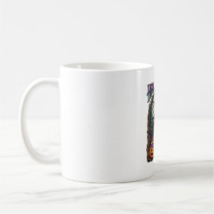 Mug Sorcière d'Halloween Citrouilles Phases de la Lune