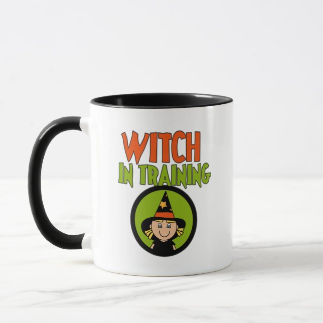 Mug Sorcière en T-shirts et cadeaux d'entraînement (Gauche)