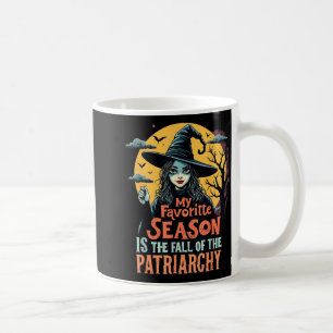 Mug Sorcière féministe drôle Saison préférée Libérale