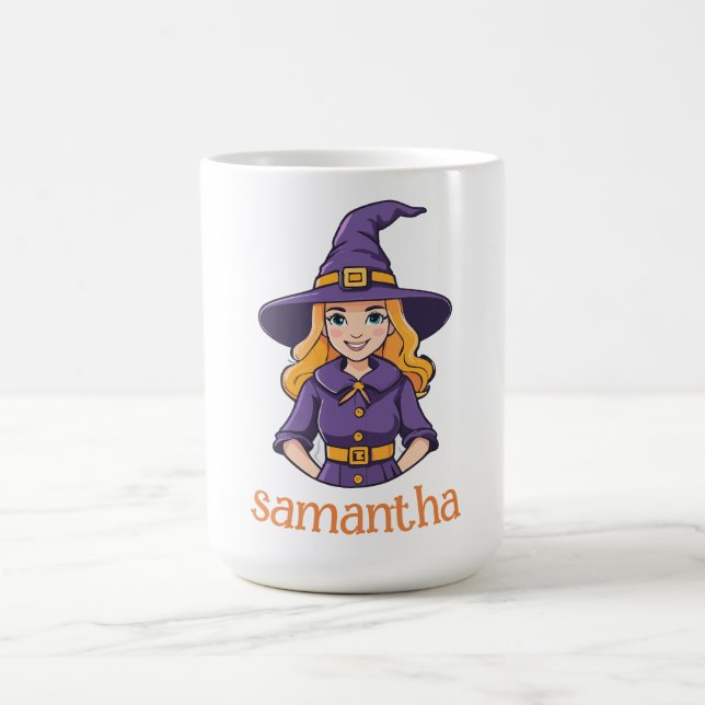 Mug Sorcière Halloween personnalisable (Centre)