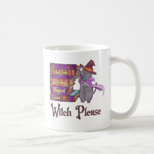 Mug Sorcière S'Il Vous Plaît - Chat Noir Sorcière