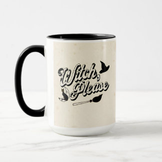 Mug Sorcière s'il vous plaît | Citation drôle d'Hallow