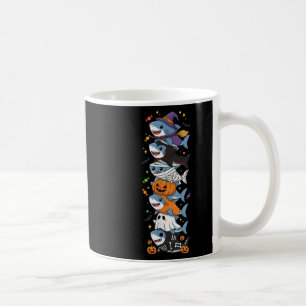 Mug Sorcière Vampire Fantôme Requin Drôle Halloween En