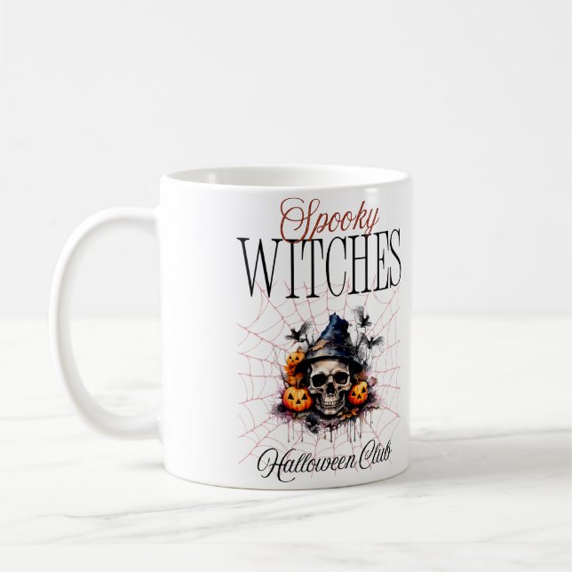 Mug Sorcières Éffrayantes d'Halloween (Gauche)