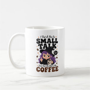 Mug Sort sur les bavardages N'essayez pas de me tester