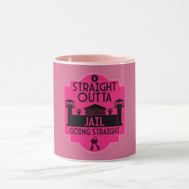Mug Sortez De Prison Libération Cadeau (Centre)