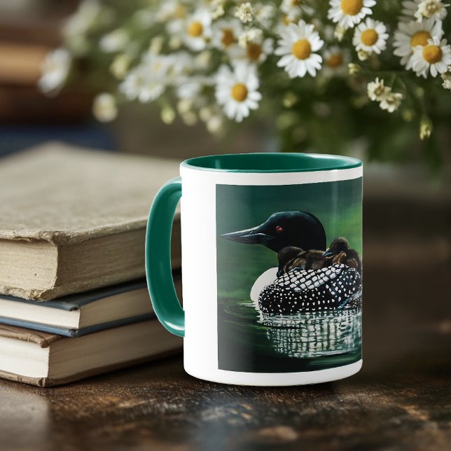 Mug Sortie de la famille Loon (Créateur téléchargé)