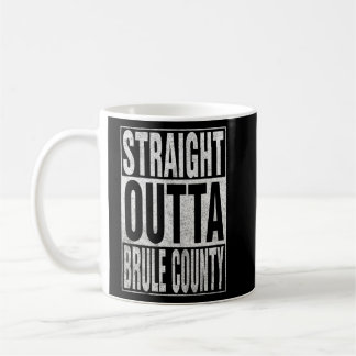 Mug SORTIE DROITE BRULE COMTÉ Cool Accueil Citation
