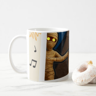 Mug Sortie nocturne de la momie, dessin animé amusant