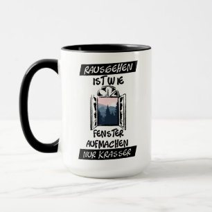 Mug Sortir, c'est ouvrir les fenêtres