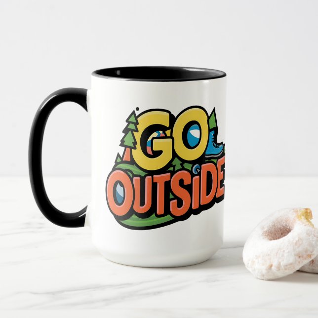 Mug Sortir de l'aventure (Avec donut)