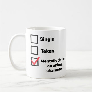 Mug Sortir mentalement d'un personnage de dessin animé