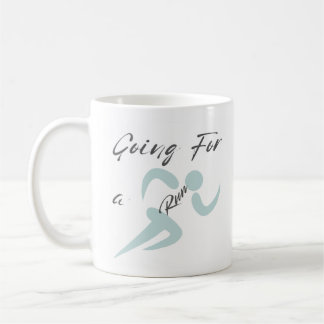 Mug Sortir pour une course Cadeau pour les coureurs mi