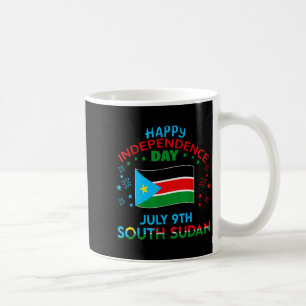 Mug Soudan du Sud 14e jour de l'indépendance Fierté su
