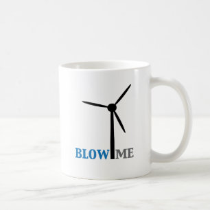 Mug soufflez-moi turbine de vent