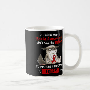 Mug Souffrir de l'Aneurysme Cerveau Sensibilisation Fu