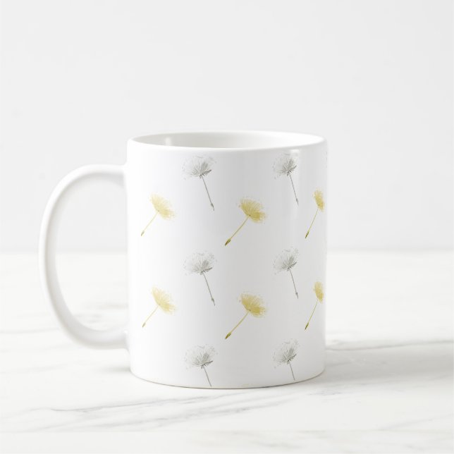 Mug Souhaite Dandelion Flowers (Gauche)