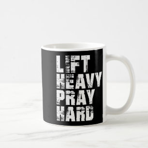 Mug Soulever Lourd Priez Fort Gym Cadeau Chrétien pour