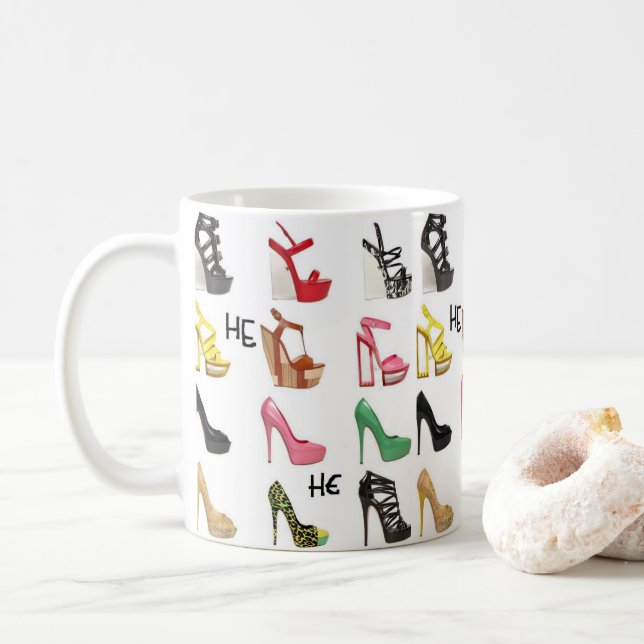 Mug souliers de muqueuses (Avec donut)