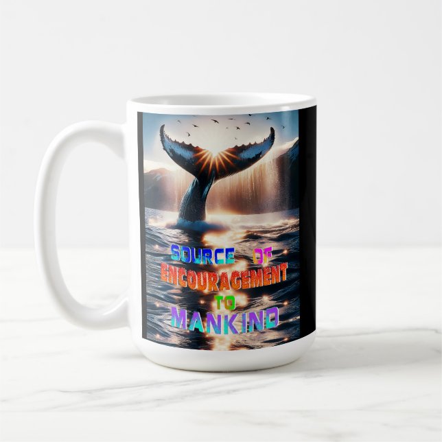 Mug Source D'Encouragement À L'Humanité (Gauche)