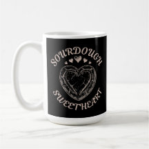 Sourdough Sweetheart Funny Valentine Heart Bread
