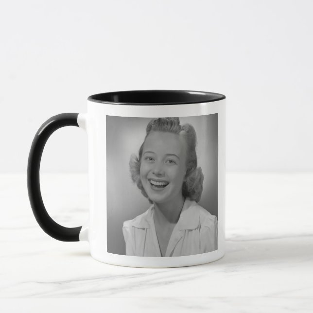 Mug Sourire de femme (Gauche)