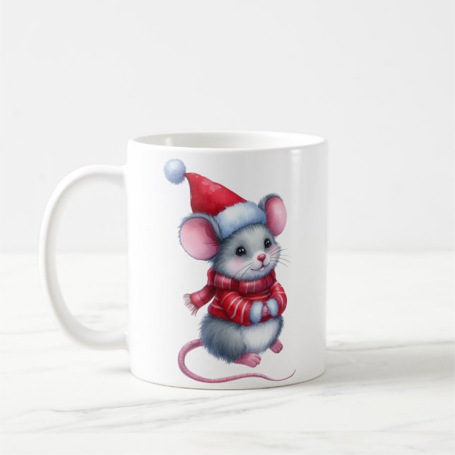 Mug Souris de Noël (Gauche)