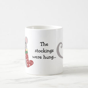 Mug Souris de Noël avec chaussettes