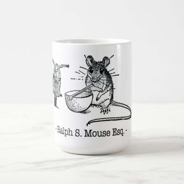 Mug Souris et moto (Centre)