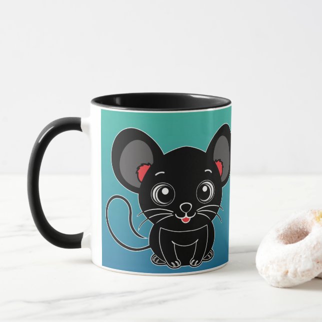 Mug Souris Mignonne (Avec donut)