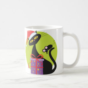 Mug Souris Noir Chat Noir 1950