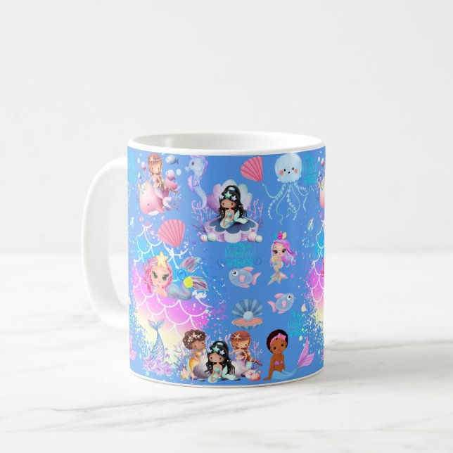 Mug Sous les vagues (Devant gauche)