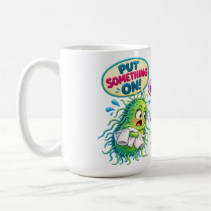 Mug Sous un microscope – Drôles de bactéries de microb