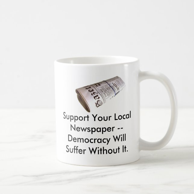 Mug Soutenez votre journal local… (Droite)