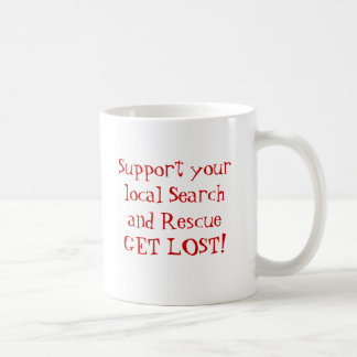 Mug Soutenez votre recherche locale et la secourez