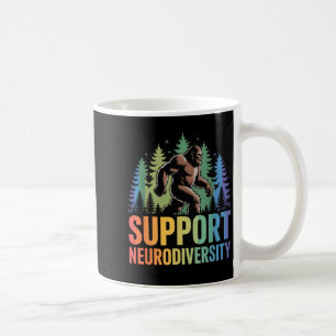 Mug Soutenir la Neurodiversité Drôle Bigfoot Autisme T