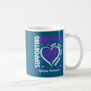 Mug Soutenir la sensibilisation à l'épilepsie de mon p