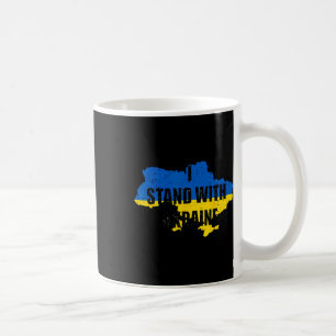 Mug Soutenir l'Ukraine Je suis avec l'Ukraine Drapeau