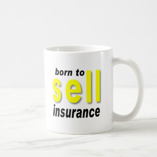 Mug Soutenu pour vendre l'assurance