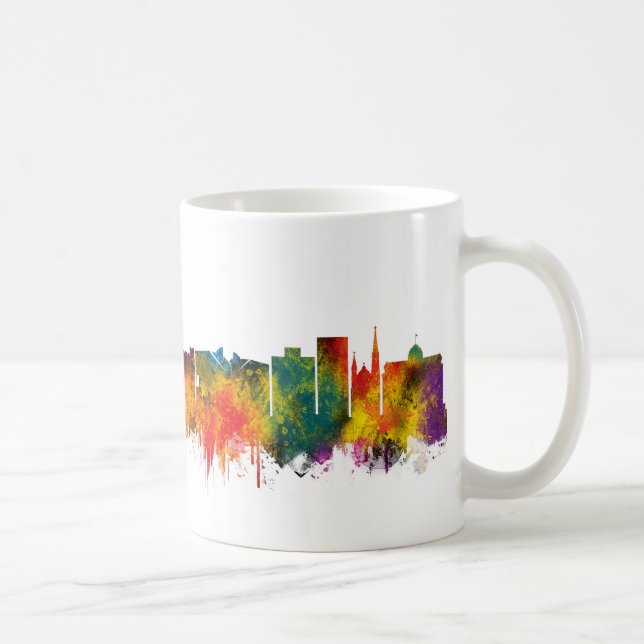 Mug South Bend Indiana Skyline (Droite)
