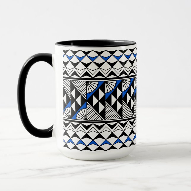 Mug Southwest Native American Rain and Sun Design (Gauche)