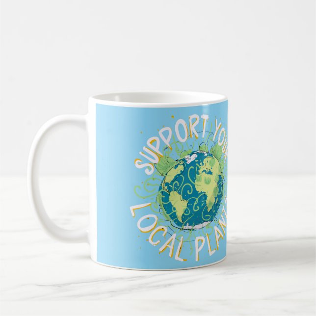 Mug Soutien à vos Plantes locaux (Gauche)